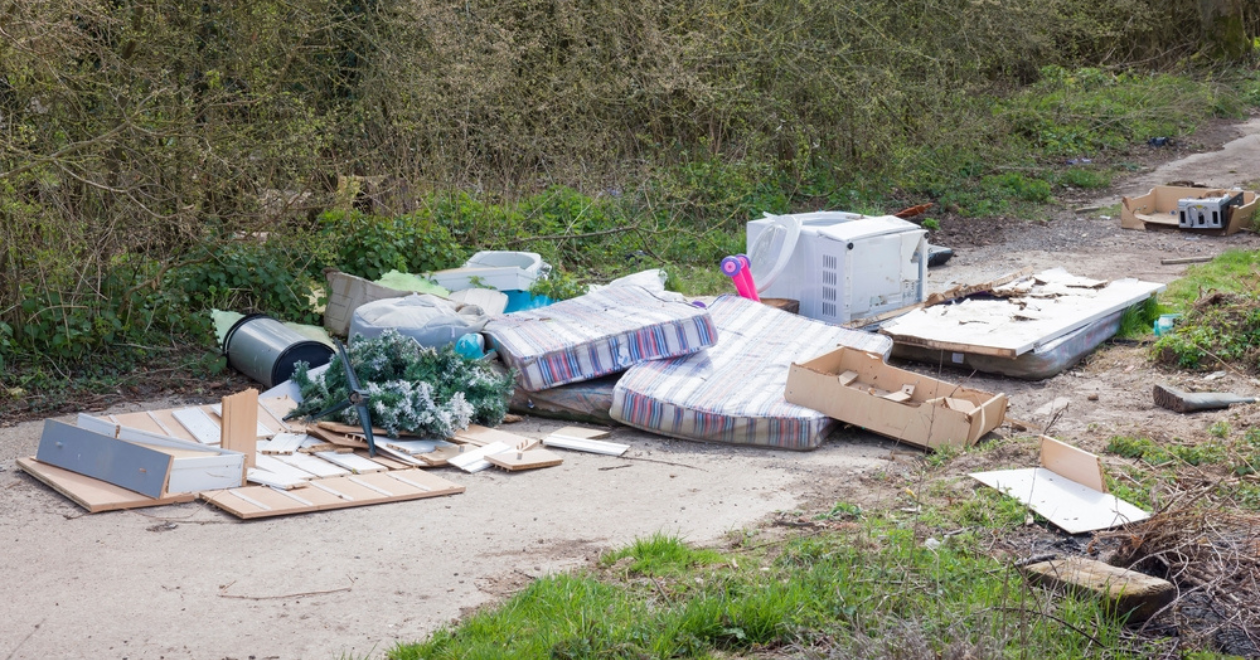 Fly tipping in the UK