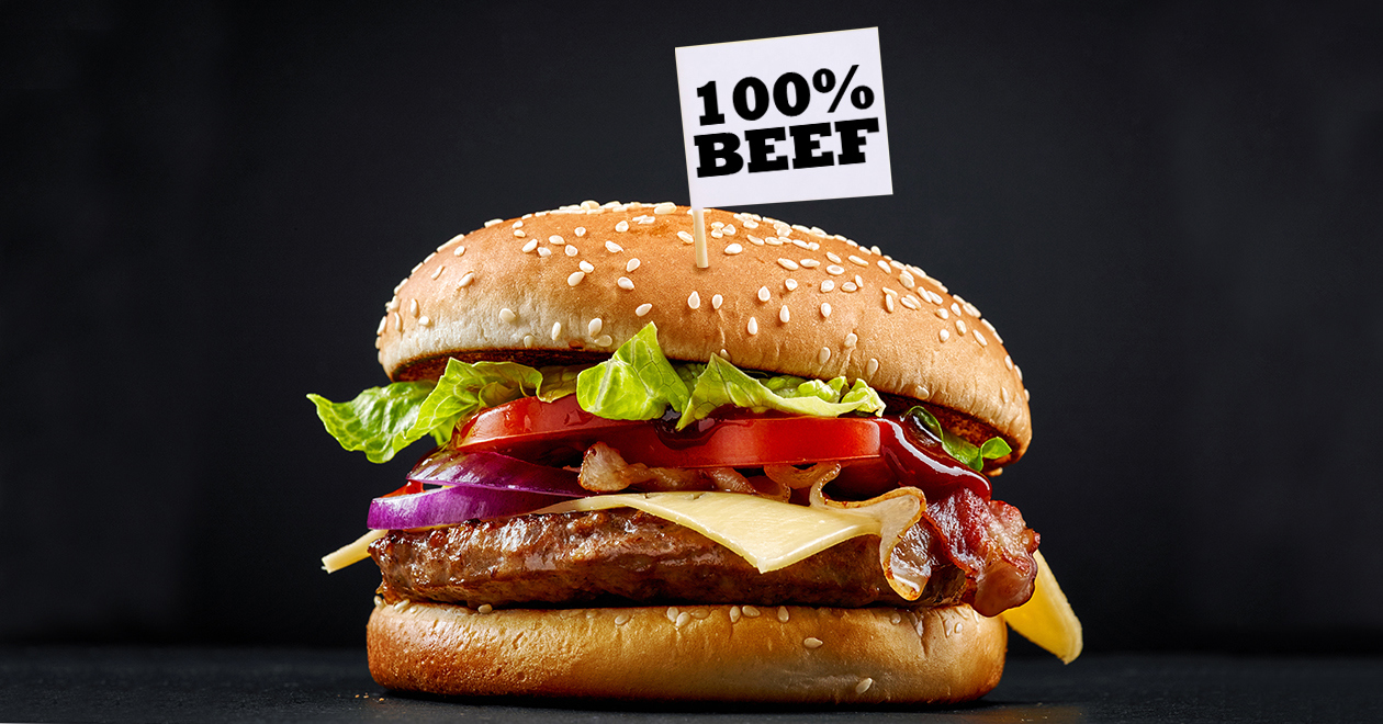 A burger