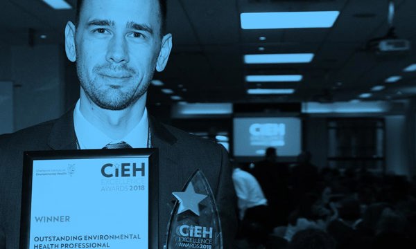 CIEH Excellence Award winner