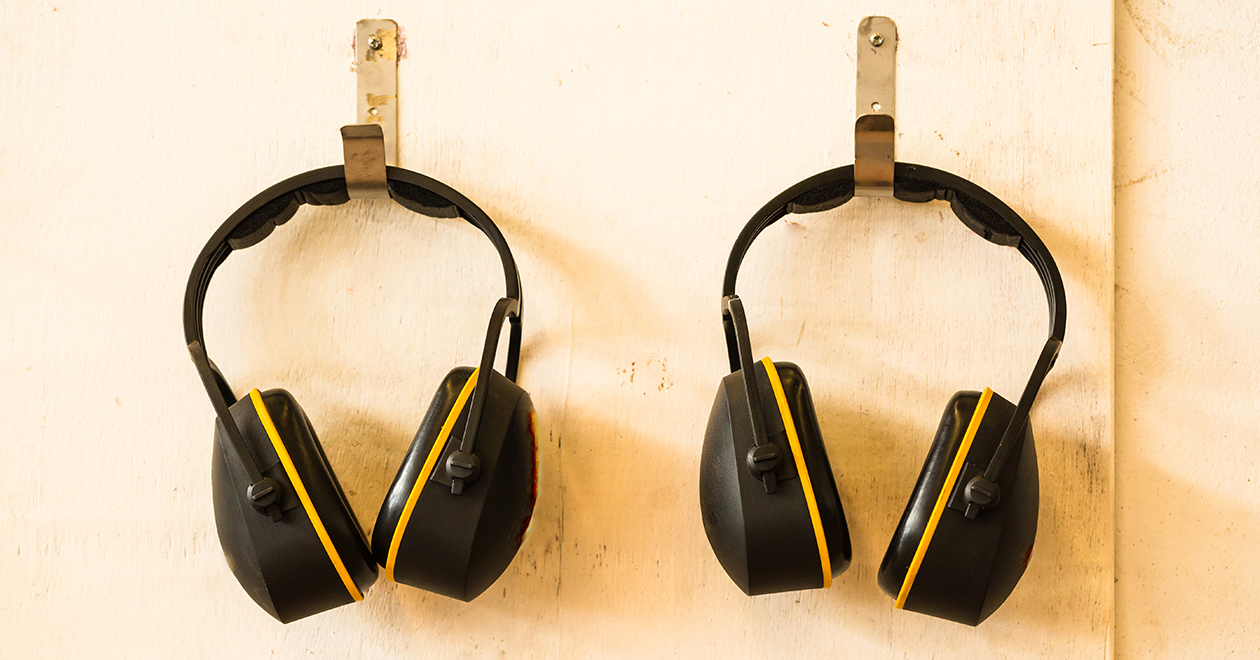 A pair of headphones