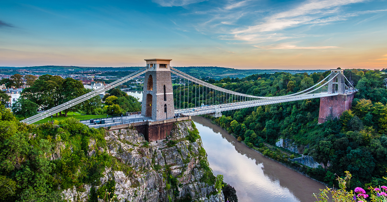 Clifton Suspension Bridge in Bristol