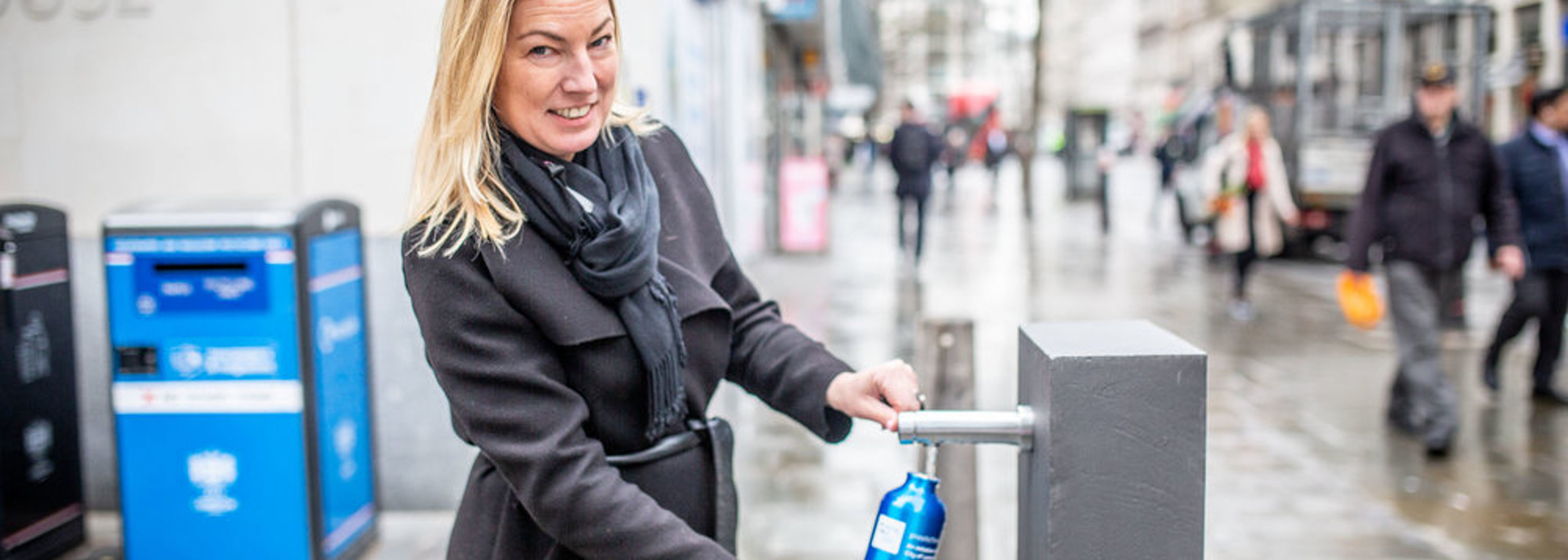 London streets now even wetter