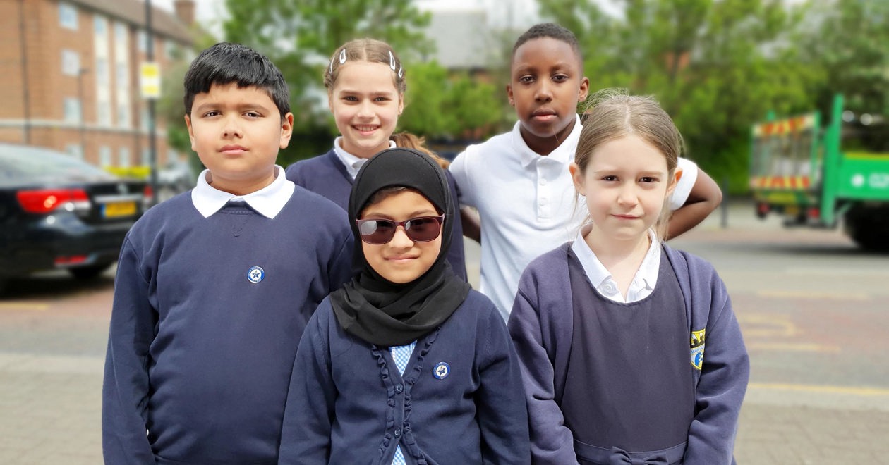 Children at Londship Lane Primary School, featured in a Dispatches programme. Credit: Channel 4
