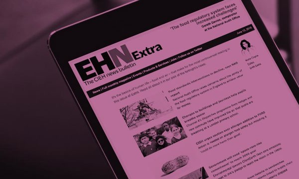 EHN Extra shown on a tablet