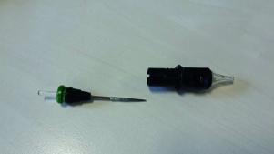 With back-flow valve