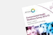 Cover of 'Environmental Health Workforce Survey 2014/15'