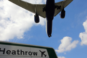 Aircraft over Heathrow airport
