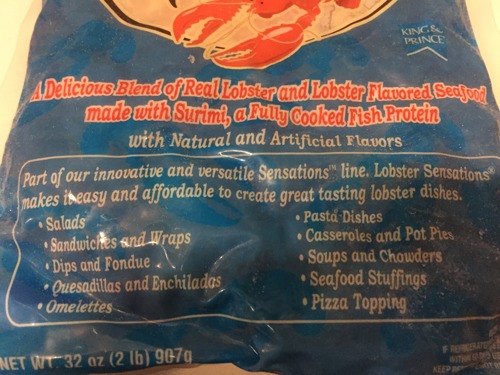 Lobster packaging