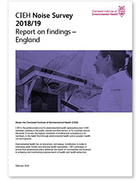 CIEH Noise Survey 2018/19: Report on findings - England