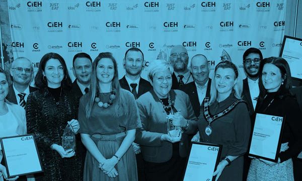 Winner from the 2019 CIEH Excellence Awards
