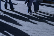 Feet and shadows