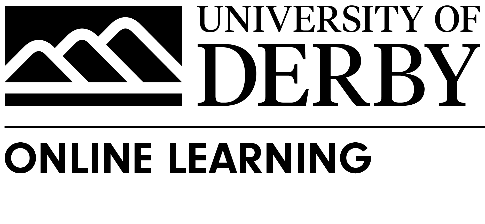 University of Derby Online Learning logo