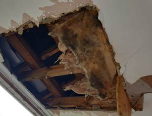 Hole in the roof