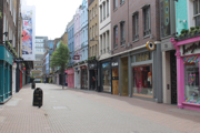 Carnaby Street, London, during the first lockdown of 2020