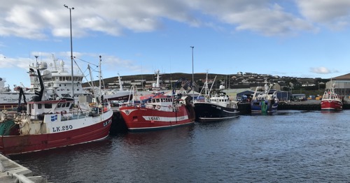 Fishing boats, Shetland Islands (image courtesy of David Robertson)