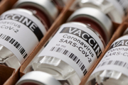 Vials of COVID-19 vaccine