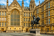 The UK Houses of Parliament from outside