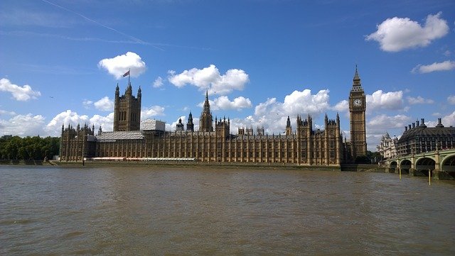 House of parliament from the South bank 