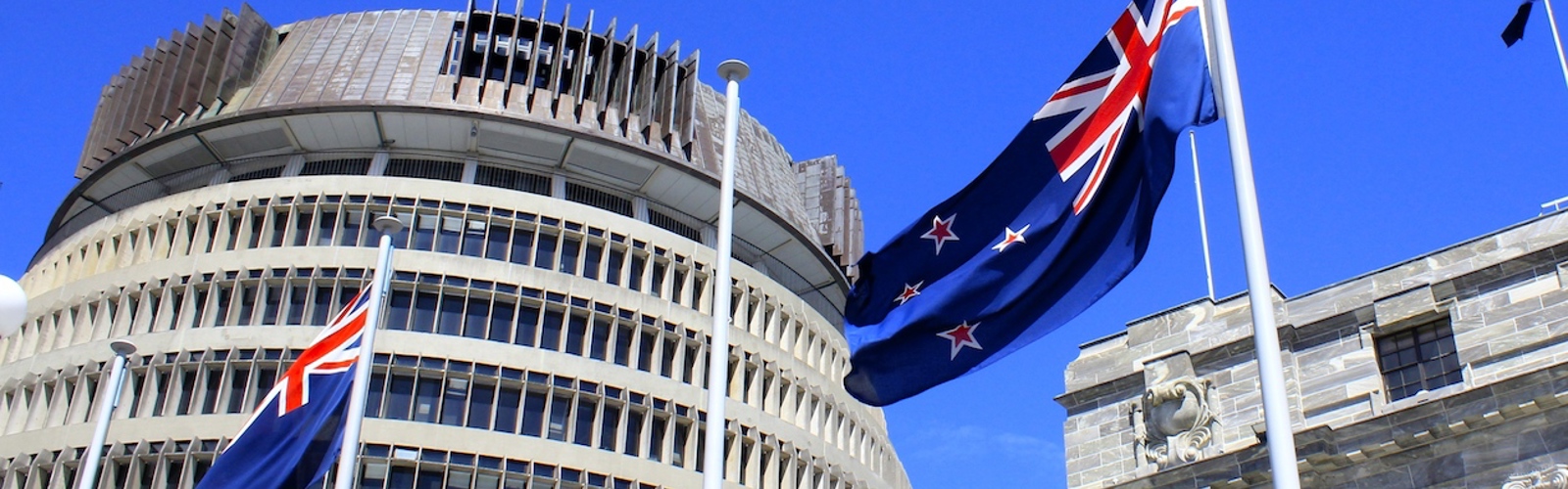 The New Zealand parliament buildings