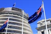 The New Zealand parliament buildings