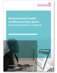 Environmental health workforce survey report cover