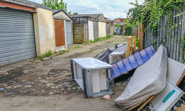 Fly-tipped DIY waste targeted by government