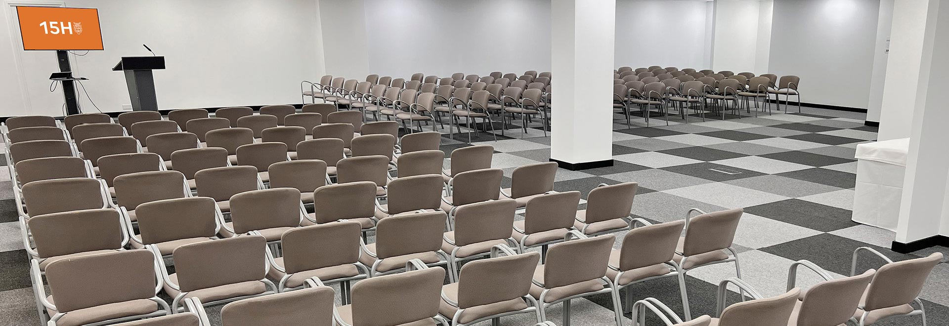 15Hatfields conference room with theatre-style seating