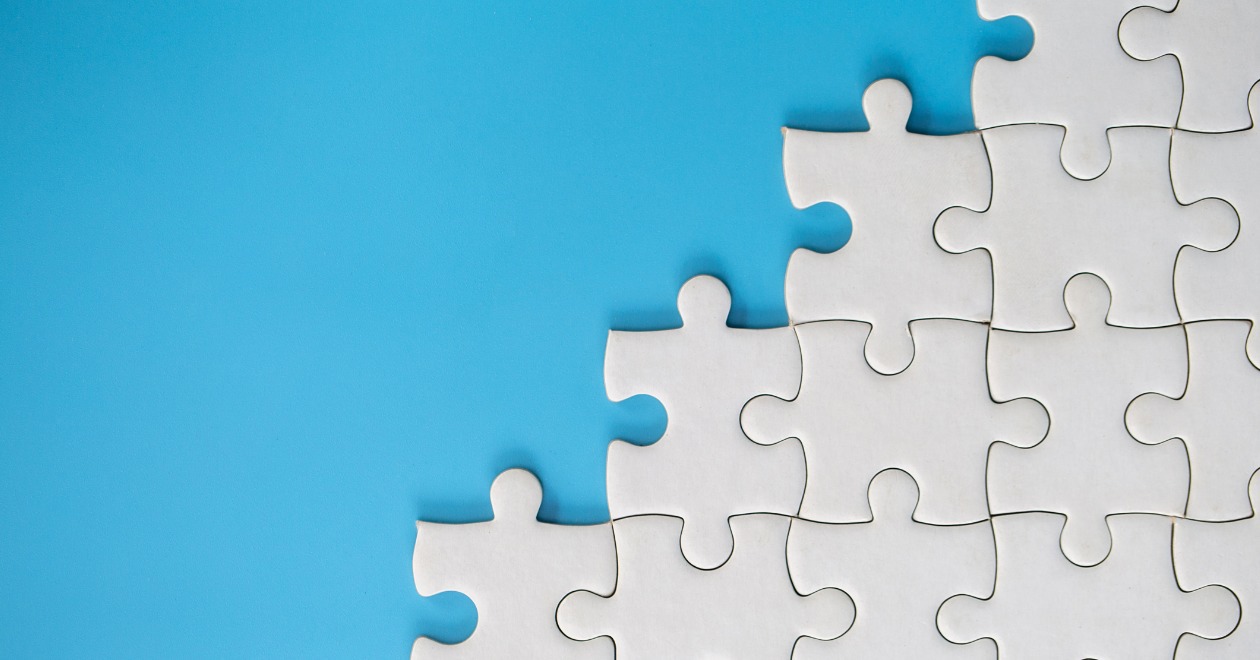 Jigsaw puzzle pieces