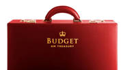 HM Treasury Budget Red Briefcase