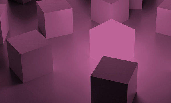 Luminous cubes