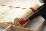 Insulation being put down