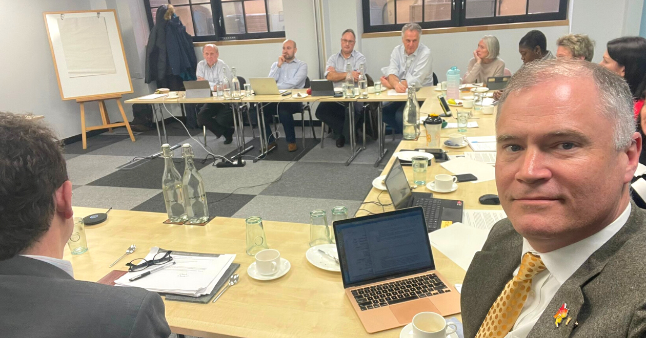 The Board of Trustees meeting