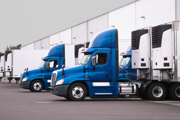 Food transport lorries
