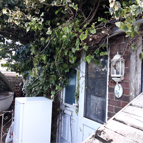 Photo from a hoarding case managed by Swale Borough Council